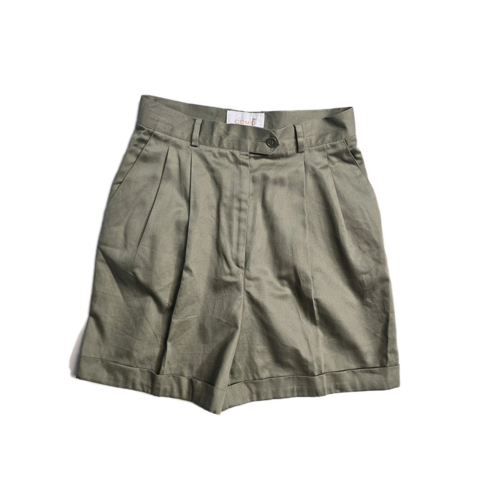 Vintage Como Sport By Cobra Women's  Golf Shorts  6 Olive Green Pleated